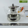 stainless steel Premium Glass Infuser Tea Pot